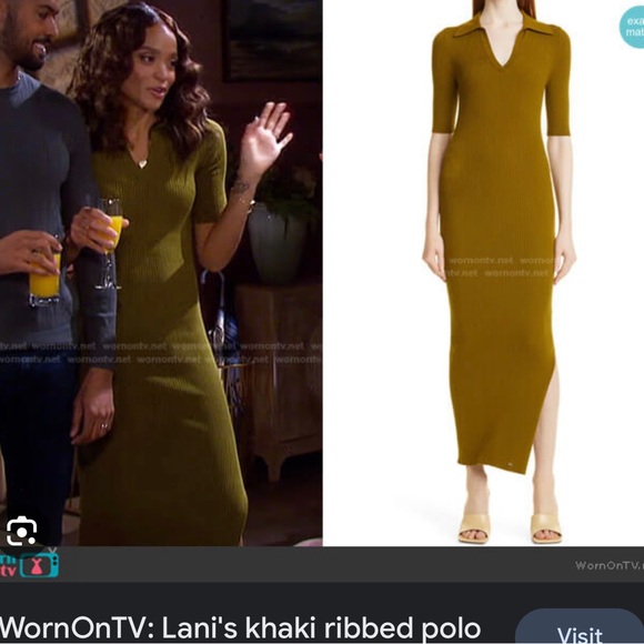 Ted Baker Pileepa Polo Midi Dress - Picture 5 of 8